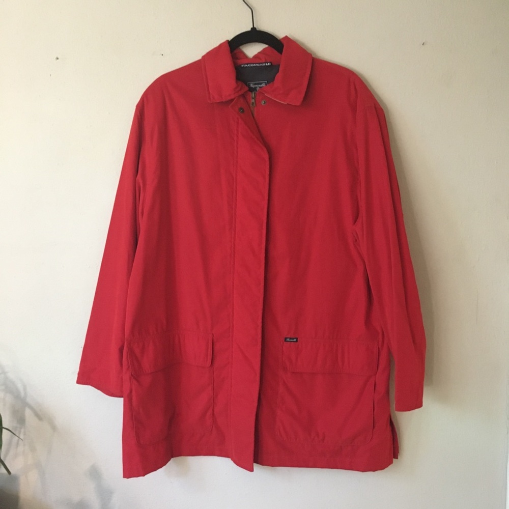 Faconnable Vintage collared, mid length jacked